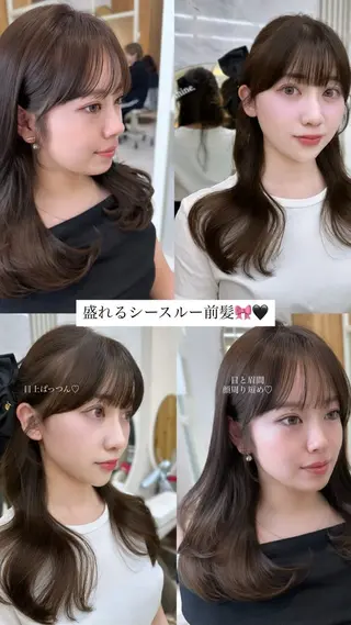 ロング oto🤍×美髪× ゆるふわレイヤーのヘアスタイル