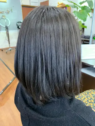 ミディアム カラー 星 翔のヘアスタイル