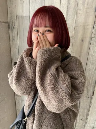 ショート カラー 岩下 侑里のヘアスタイル