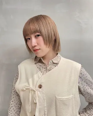 カラー wewe: momoeのヘアスタイル