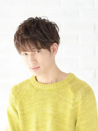 ショート カラー メンズ 千脇 望美のヘアスタイル