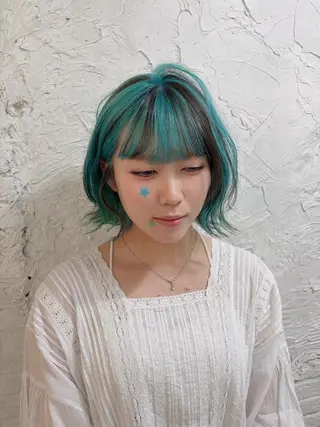 ショート カラー girly/ヘア メイクMitsukiのヘアスタイル