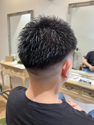 ショート メンズ 高橋 佑駿のヘアスタイル