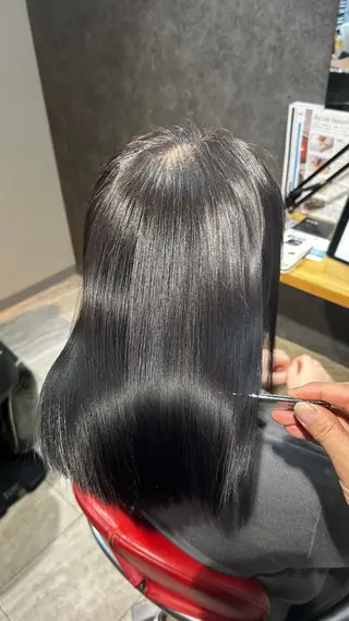 ミディアム 髪質改善✨縮毛矯正✨ ボブショート/真沙美のヘアスタイル