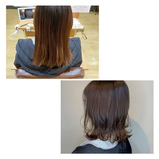 カラー 荻野 栞のヘアスタイル