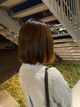 ミディアム la fith hinaのヘアスタイル