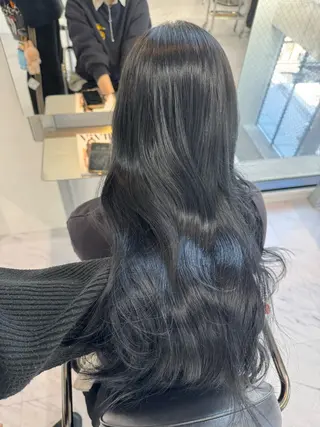 ロング Rita/髪質改善/ ブリーチなしWカラーのヘアスタイル