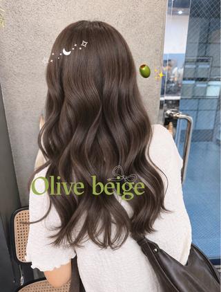 セミロング ベージュカラー/ボブ /SHIORIのヘアスタイル