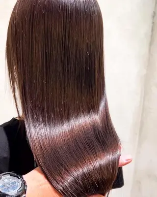 ロング カラー パーマ 💎髪質改善専門 jewel boxのヘアスタイル