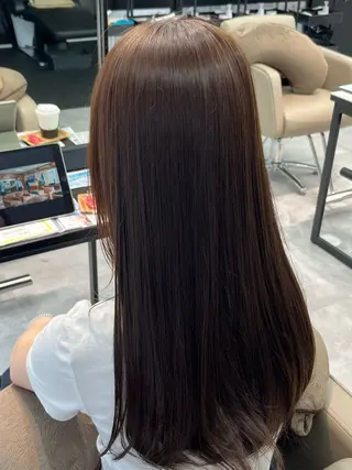 セミロング カラー ヘアアレンジ そうご/艶カラー /韓国風カラーのヘアスタイル