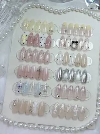 ネイル めぐ 💫ワンホンネイルのネイルデザイン