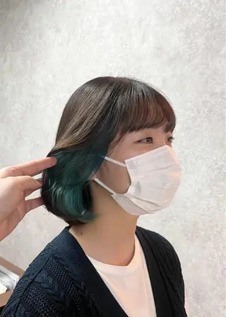 ミディアム 村田梨乃/ minim hairのヘアスタイル