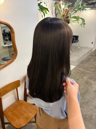 ロング 柳瀬 和香奈のヘアスタイル