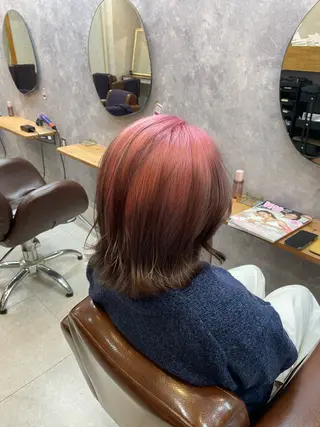 ショート カラー 中嶋 颯和のヘアスタイル