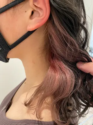 カラー 🌿レイヤー/ブリー チ/🌿JINのヘアスタイル