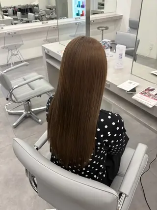 ロング カラー 🍀透明感ナチュラル カラー🍀じゅんのヘアスタイル