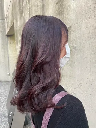 ロング カラー フレンチボブパーマ Yuukiのヘアスタイル