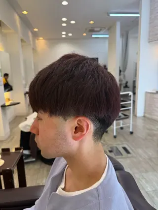 カラー メンズ 永井 天斗のヘアスタイル