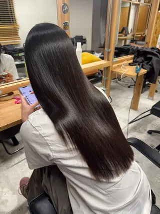 ロング カラー 大西 翔のヘアスタイル