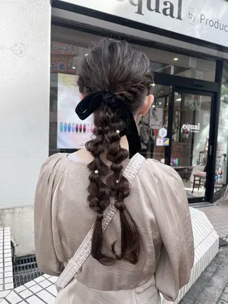 ロング ヘアアレンジ 🩰モテ艶girly ヘア🪽彩香🪡⟡のヘアスタイル