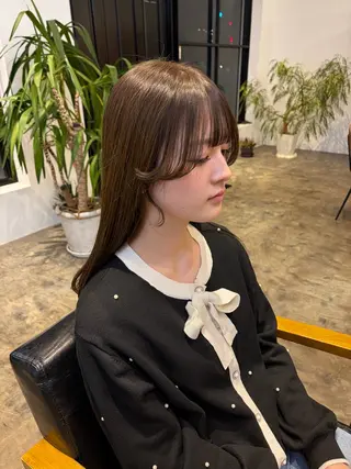 ミディアム 高矢 結衣子のヘアスタイル