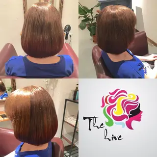 カラー Hair salon The  hiveのヘアスタイル