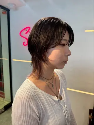 ミディアム 似合わせ特化❤️ カット/パーマ/梅田のヘアスタイル