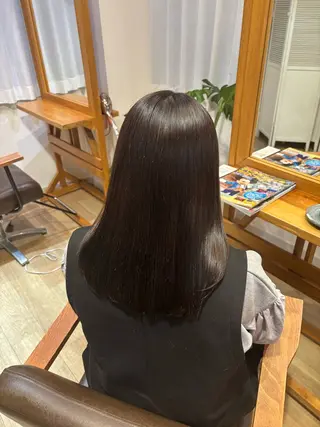 ロング カラー RINNO🌷透明感 カラー/髪質改善のヘアスタイル