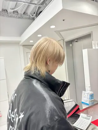 カラー メンズ 🎀ブリーチモデル 🎀募集中/moyuのヘアスタイル