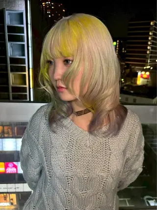 カラー め るのヘアスタイル
