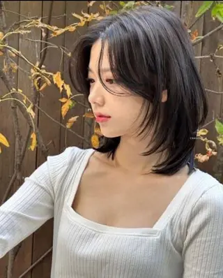 ミディアム Nakajima Eijiのヘアスタイル