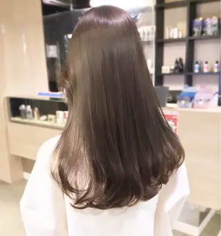 ロング City/louwe 韓国レイヤーカットのヘアスタイル
