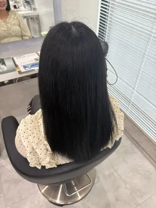 ロング カラー 野口 楓華のヘアスタイル