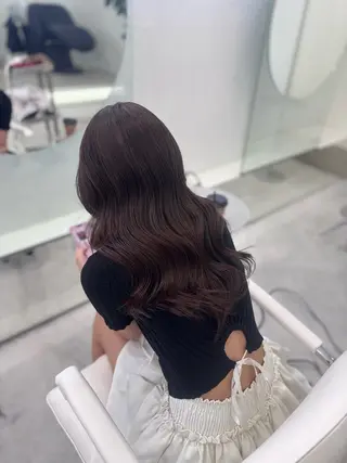 ロング 🎀ツヤ髪／韓国風／ niwミレ🪽のヘアスタイル