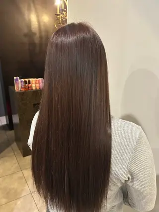 ロング カラー 植田 沙那のヘアスタイル