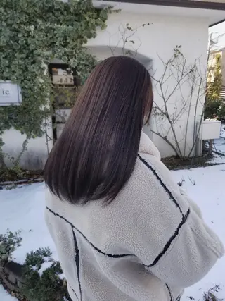 ロング カラー 松江 幸世のヘアスタイル
