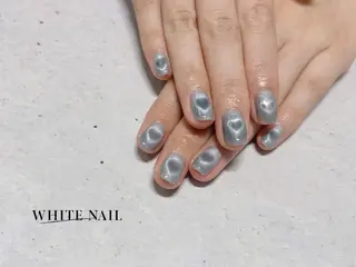 ネイル WHITE NAIL ホワイトネイルのネイルデザイン