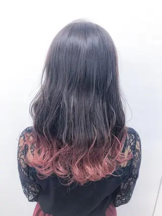 ミディアム カラー ネイル マツエク・マツパ 🦋ボブ・ショート・ レイヤー🦋トシキのヘアスタイル