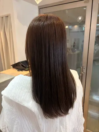 セミロング カラー cana 札幌レイヤースタイルのヘアスタイル