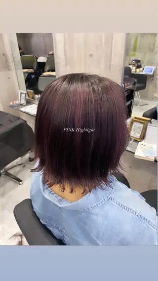 ミディアム カラー パーマ ヘアアレンジ メンズ 最新艶髪トレンド¦ ヘア¦miyu🐒♡のヘアスタイル