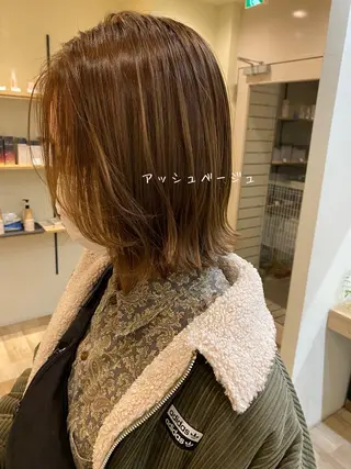 ミディアム CASANE 大橋康智のヘアスタイル