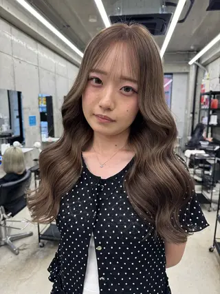 カラー Asami/名古屋/ ハイトーン/デザインのヘアスタイル