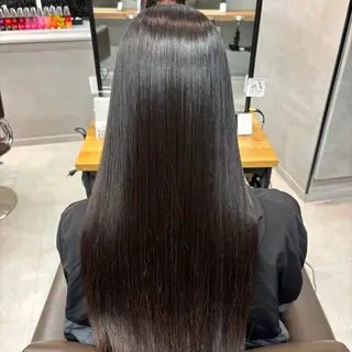 ロング 艶カラー✨️髪質改善 🪽縮毛矯正mamiのヘアスタイル