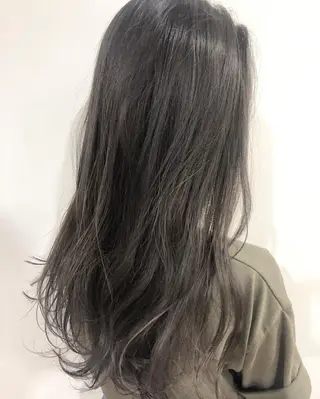ロング カラー ヘアアレンジ ネイル マツエク・マツパ 夜23時まで予約🉑 reverieあきらのヘアスタイル