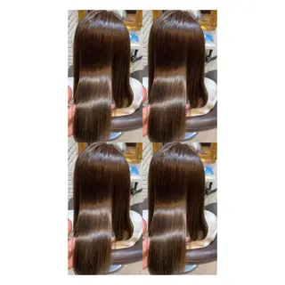 ロング カラー 店長✨レイヤー✖️ 髪質改善✖️韓国ヘアのヘアスタイル