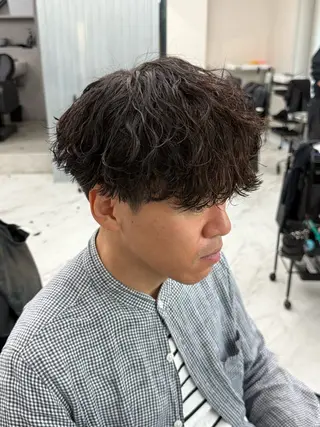 メンズ 三宮メンズ特化美容師 秋山　涼のヘアスタイル