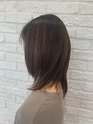 ミディアム stylist N0Nのヘアスタイル