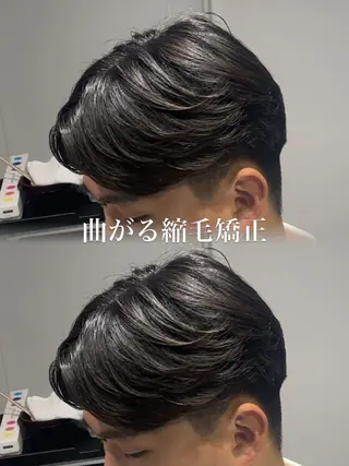 パーマ メンズ メンズ特化 RENのヘアスタイル
