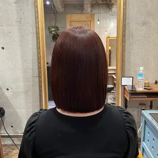 ミディアム しだ あつきのヘアスタイル