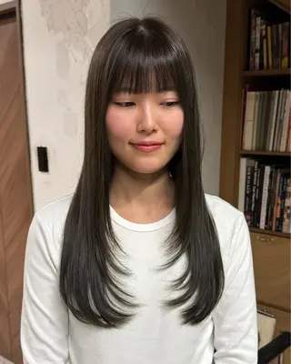 ロング カットモデル /あゆなのヘアスタイル